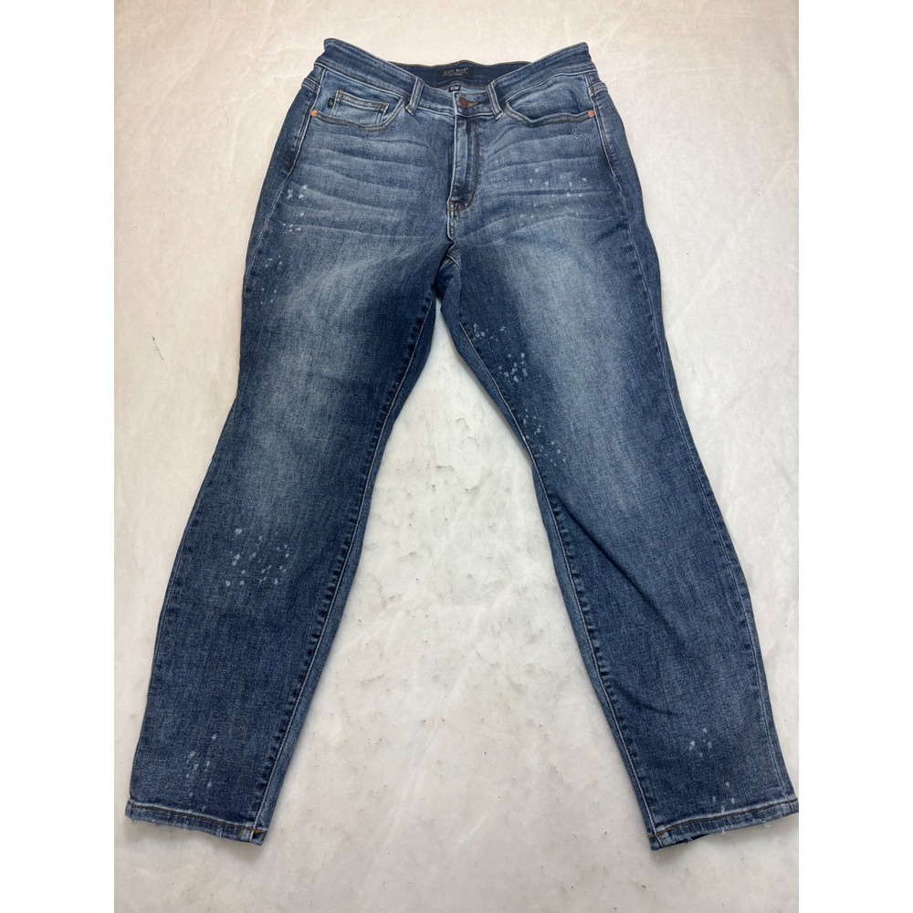 Judy Blue Los Angeles Boyfriend Fit Distressed Wash Jeans Size 16W - Picture 2 of 10